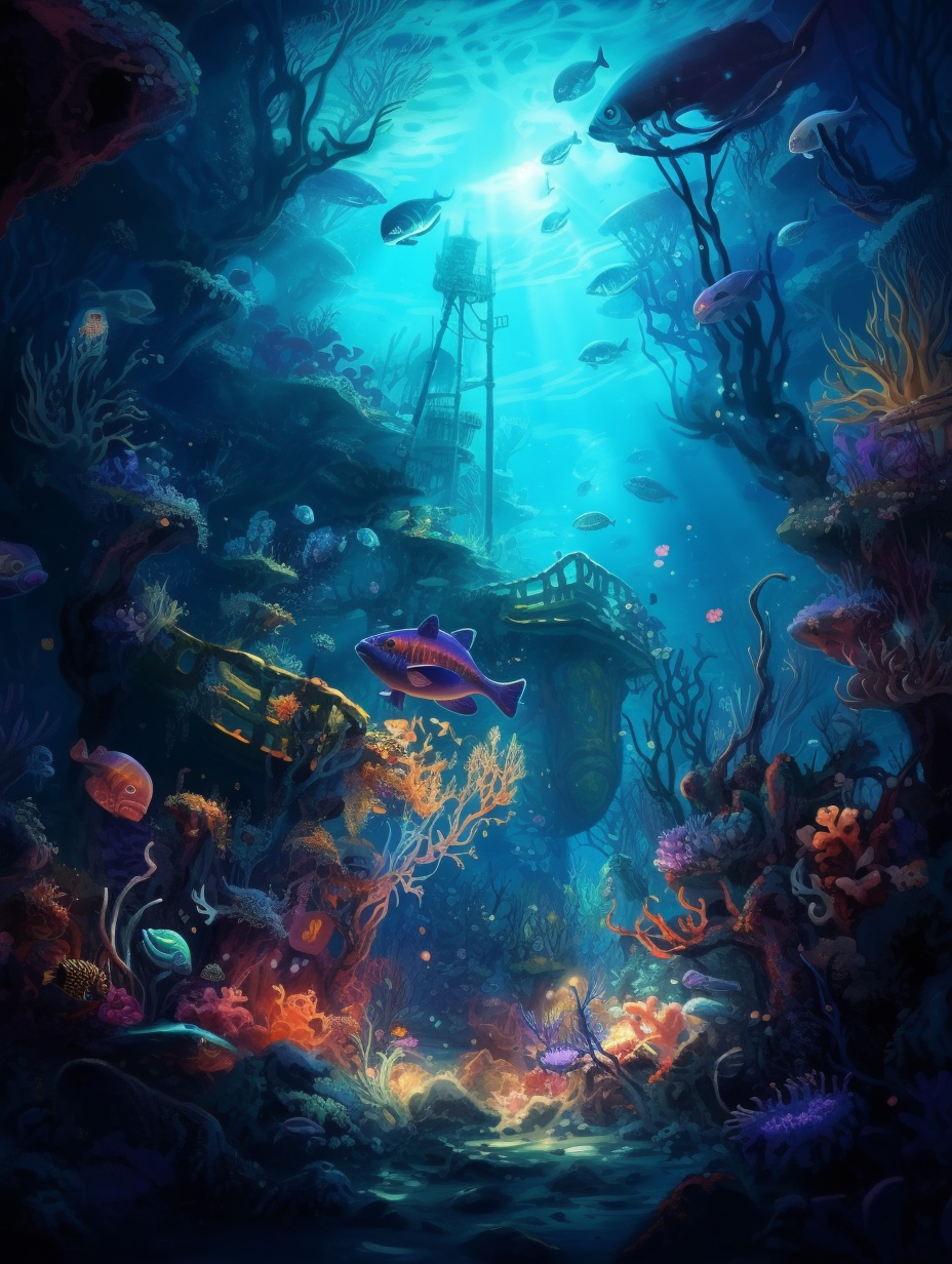 Home image - inspire - underwater scene